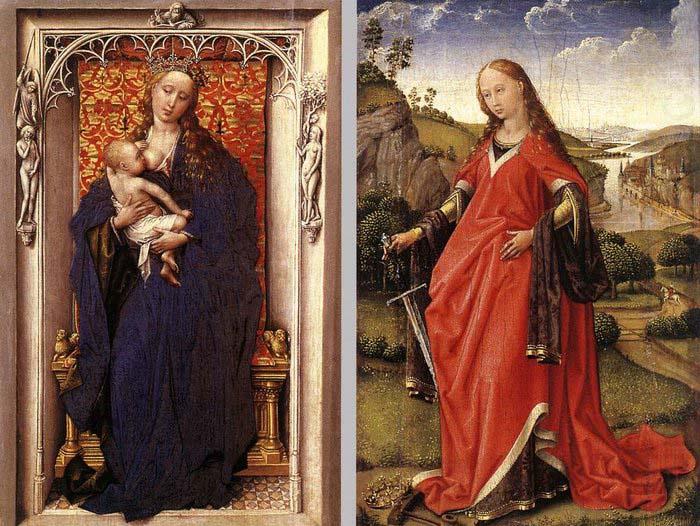 Diptych, WEYDEN, Rogier van der